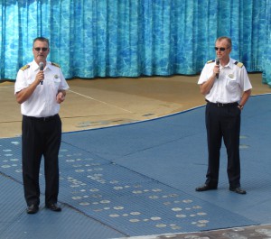 Captain und Hotel Director Martin Rissley