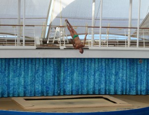 Trampolinspringer