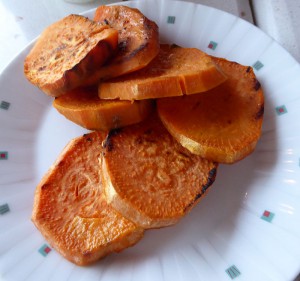 Char-Grilled Sweet Potatoes