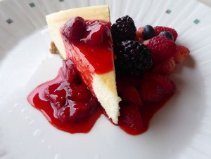 Cheesecake mit Früchten