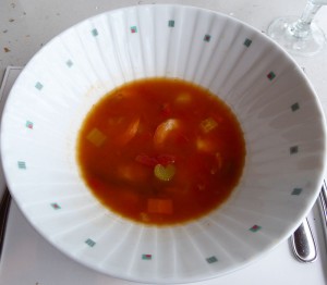 Saffron Scented Seafood Bouillabaisse