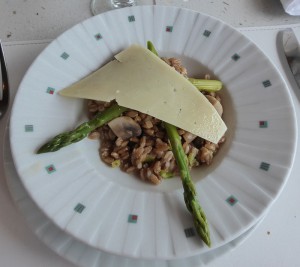 Toasted Barley Mushroom Risotto