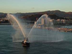 Abfahrt von Malaga