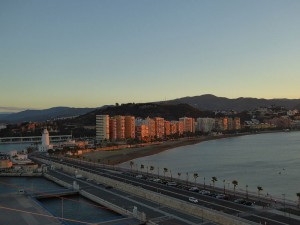 Blick zum Strand