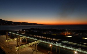Sonnenaufgang in Malaga