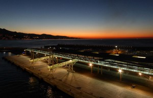 Sonnenaufgang in Malaga
