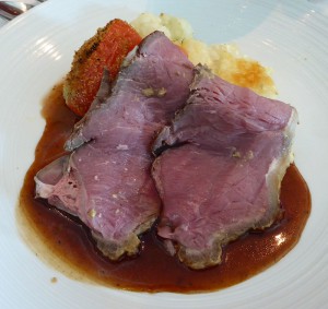 Mustard-Crusted Roast Beef