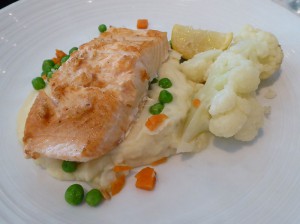 Broiled Fillet of Atlantic Salmon