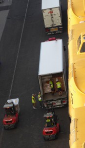 Vorräte werden aufgefüllt