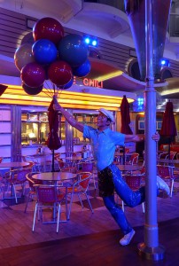 Luftballon Mann