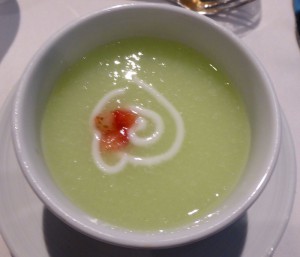 Chilled Honeydew Melon Soup