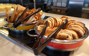Toast und Bagels