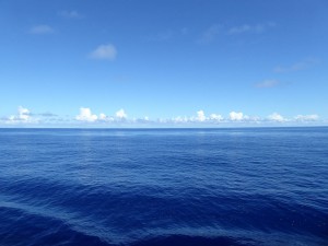 Blau in Blau