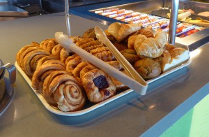 Gebäckteilchen