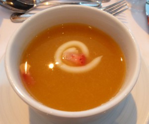 Roasted Peach Soup
