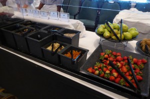 Nüsse, Trockenfrüchte, Erdbeeren