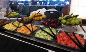 geschnittenes Obst und Stückobst