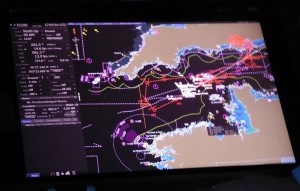 Rot ist die Route der Quantum of the Seas