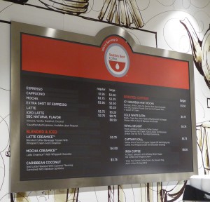 Café @ two70° - Seattle´s Best Kaffee