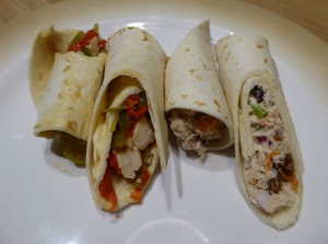 Café @ two70° - Chicken und Tuna Wraps