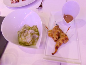 Devinly Decadence - Chicken Satay with Peanut Dipping Sauce