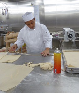 Bäcker bei der Arbeit