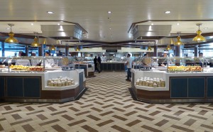 Windjammer - doppelte Buffetinseln