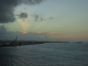 Aruba am Morgen