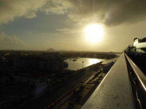 Aruba am Morgen