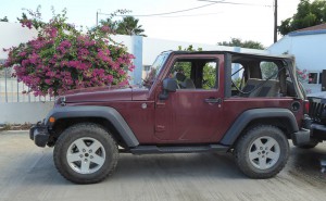 einer der Jeeps