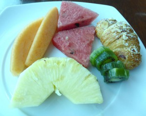Obstteller im Tuscan Grille