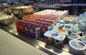 Milch und Joghurt