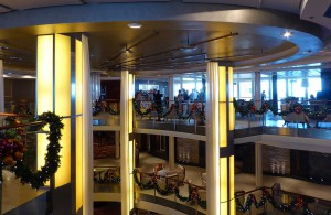 Blick zum Café al Bacio