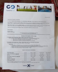 Aktivitäten des Captain´s Club für Elite Mitglieder