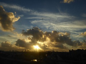 Sonnenaufgang über Miami