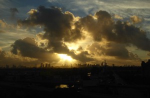 Sonnenaufgang über Miami