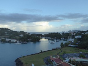 Morgen in St. Lucia