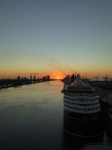 Sonnenaufgang in Miami