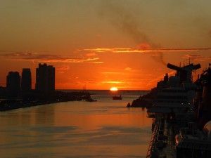 Sonnenaufgang in Miami