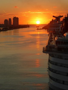 Sonnenaufgang in Miami