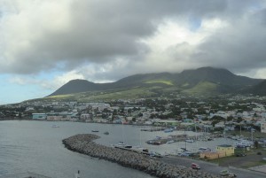 Blick auf Basseterre