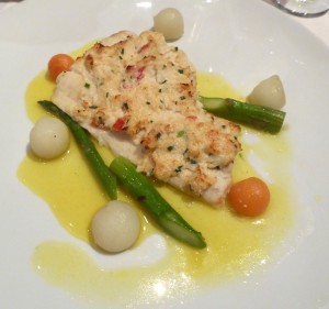 Crab Crusted Flounder