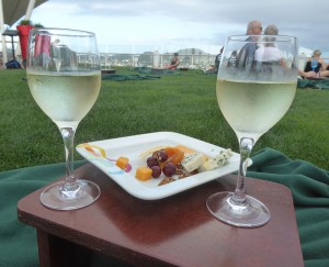 Wine & Cheese on the Lawn