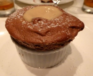 Dark Chocolate Soufflé