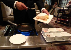 Zubereitung des Lobster
