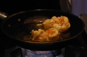 Zubereitung des Lobster
