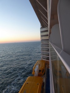 Blick zum Heck