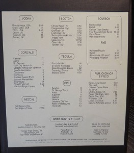 Micheal´s Genuine Pub Barkarte