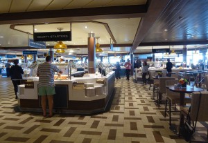 Windjammer Marketplace Mittagessen