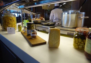Windjammer Marketplace Mittagessen